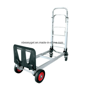 2 in 1 Aluminum Hand Truck 200kgs Capacity Hand Truck Dolly Convertible Hand Truck Utility Cart Esg1